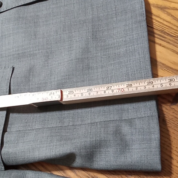 Brooks Brothers s Mens Blazer Sports Coat Gray Business Preowned 41R W35 FLAW - Picture 13 of 15